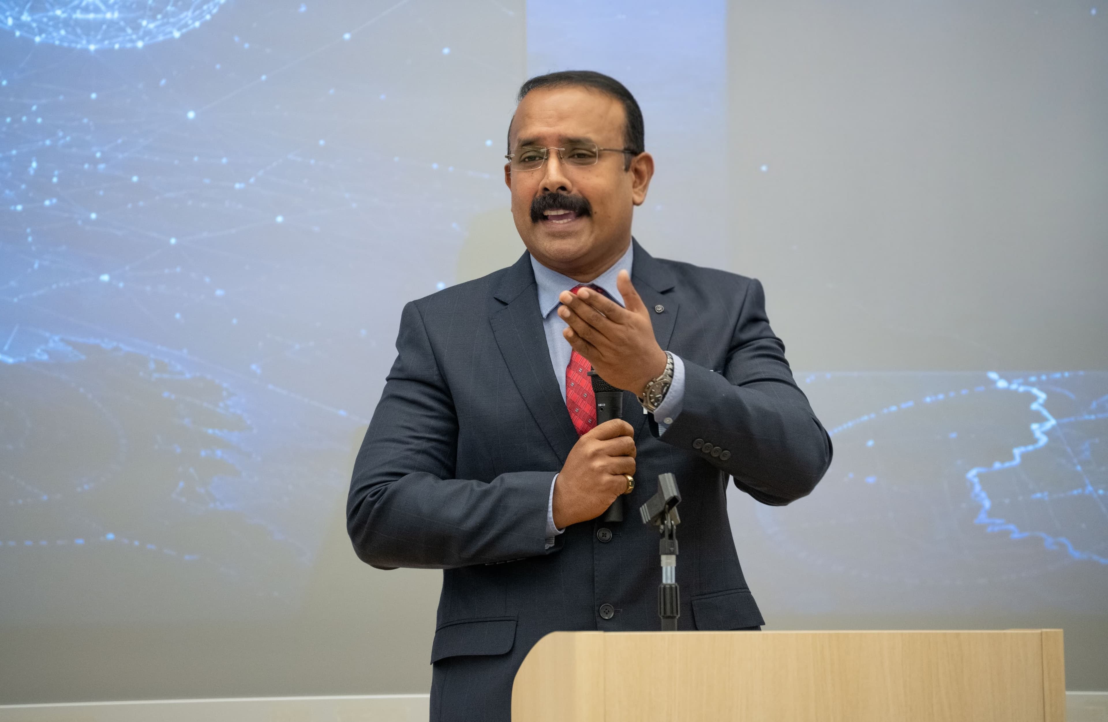 Prof. Sanoj Rajan, founder of Oxbrivy